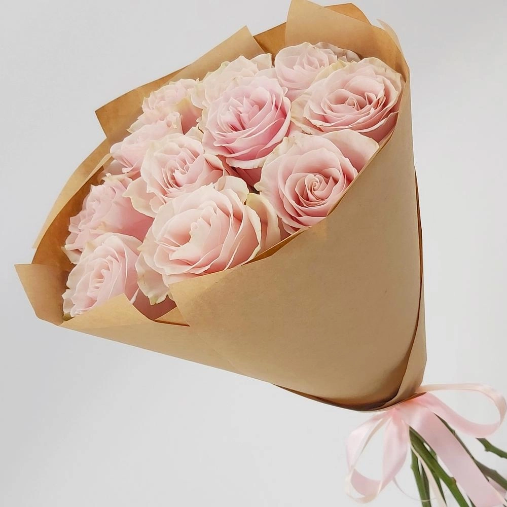 Букет из 11 розовых роз – нежность в каждом лепестке Астрахань Астраханская область