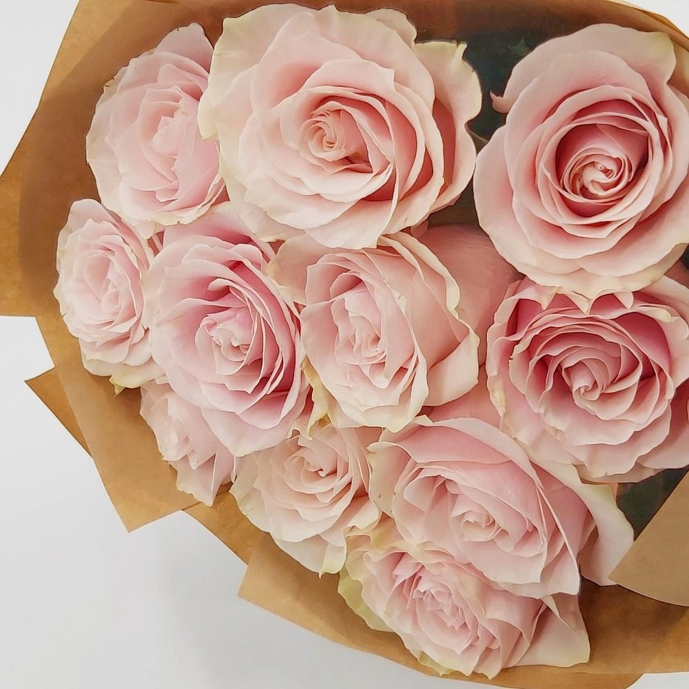 Букет из 11 розовых роз – нежность в каждом лепестке Астрахань Астраханская область