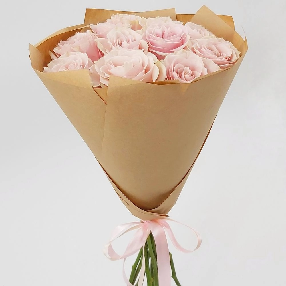 Букет из 11 розовых роз – нежность в каждом лепестке Астрахань Астраханская область