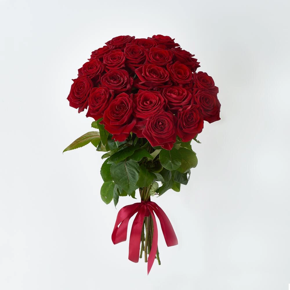 Роскошный букет из 21 красной розы – воплощение искренних чувств Астрахань Астраханская область