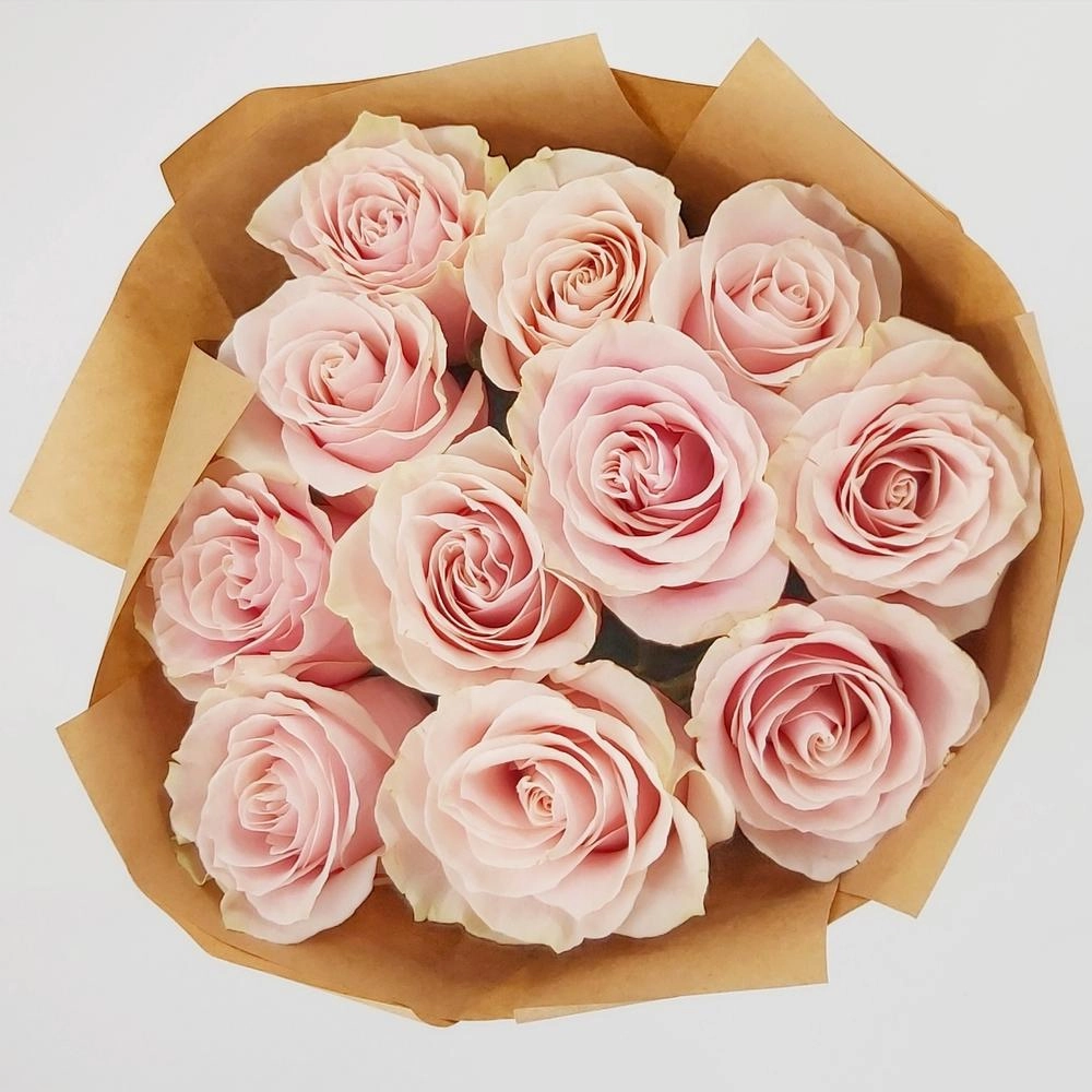 Букет из 11 розовых роз – нежность в каждом лепестке Астрахань Астраханская область