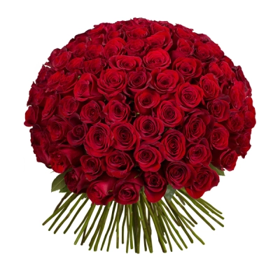 Букет из 101 красной розы – символ бесконечной страсти Астрахань Астраханская область